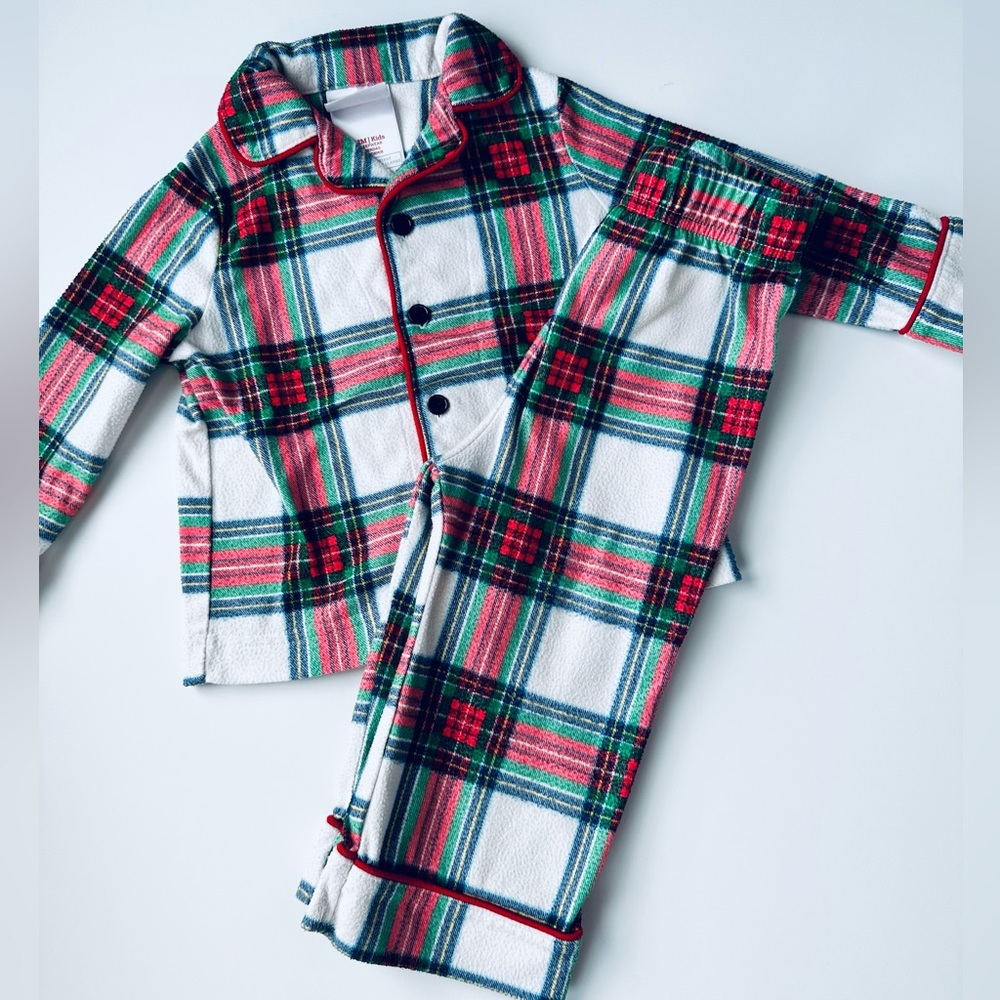 Holiday Plaid PJ Set